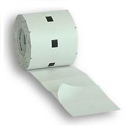 Etiquettes non adhesives Foliplast 100x89 trou oblong  1000label